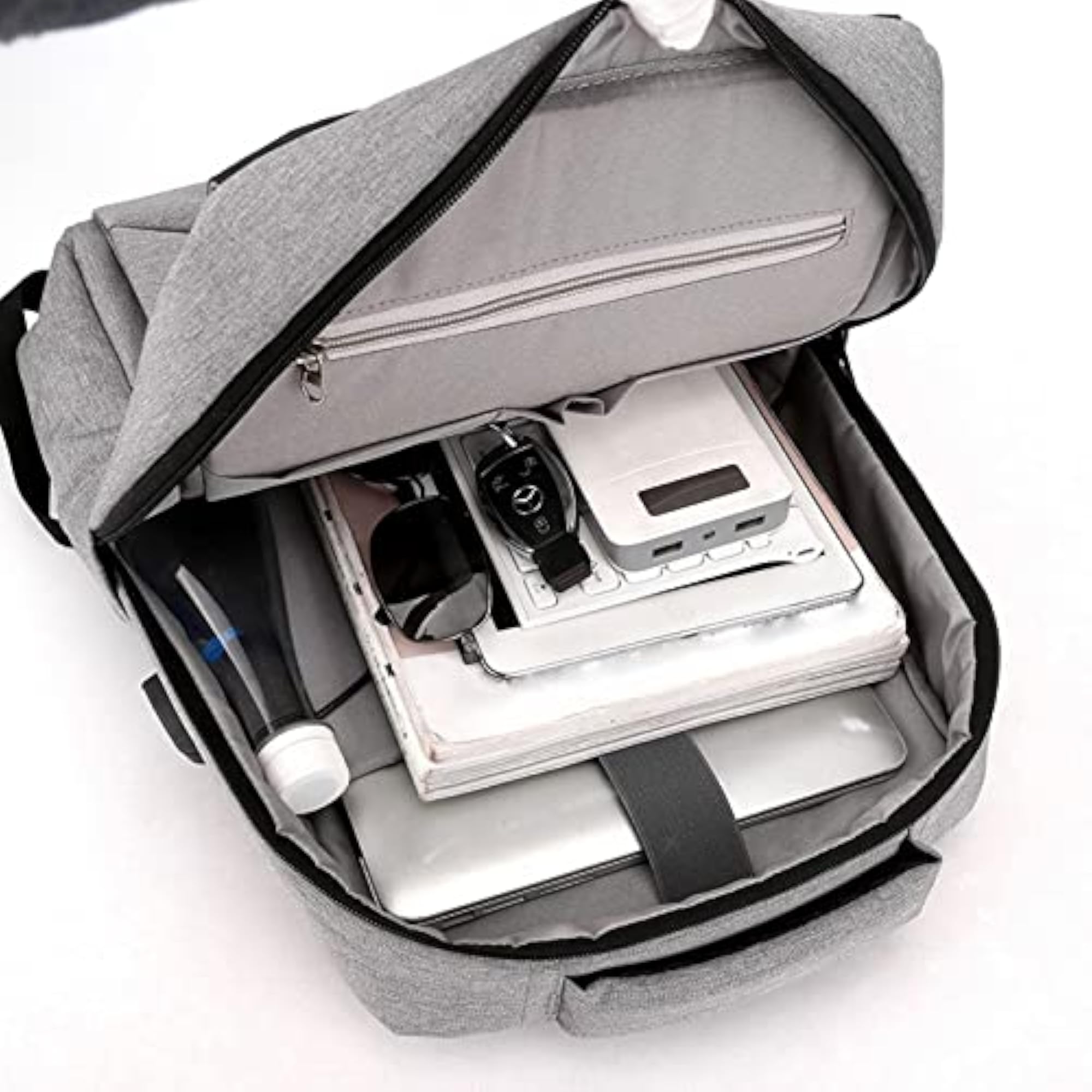 Heavy Duty Transparent Cartoon Laptop Backpack, Fun Design
